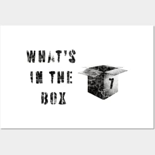 What's in the box Posters and Art